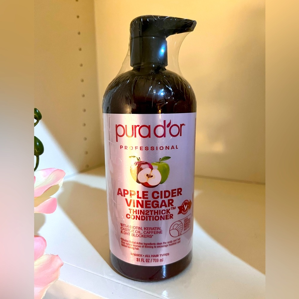 🎉LAST CHANCE🎉Pura‎ d'or Apple Cider Thin2Thick Clarifying/Detoxing Conditioner